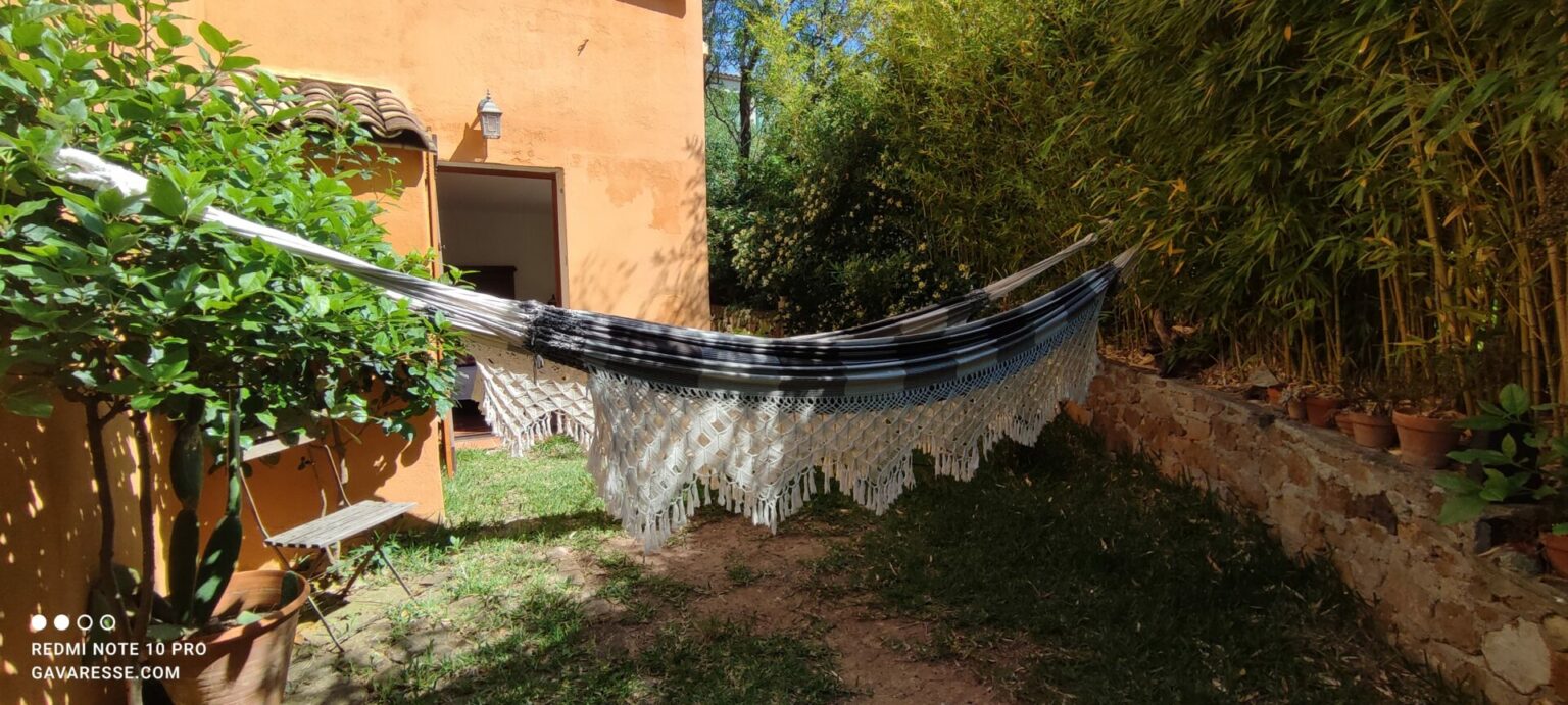 Hamacs Chambre 1 Gîte Le Pénéquet Pradet Détente Farniente Jardin